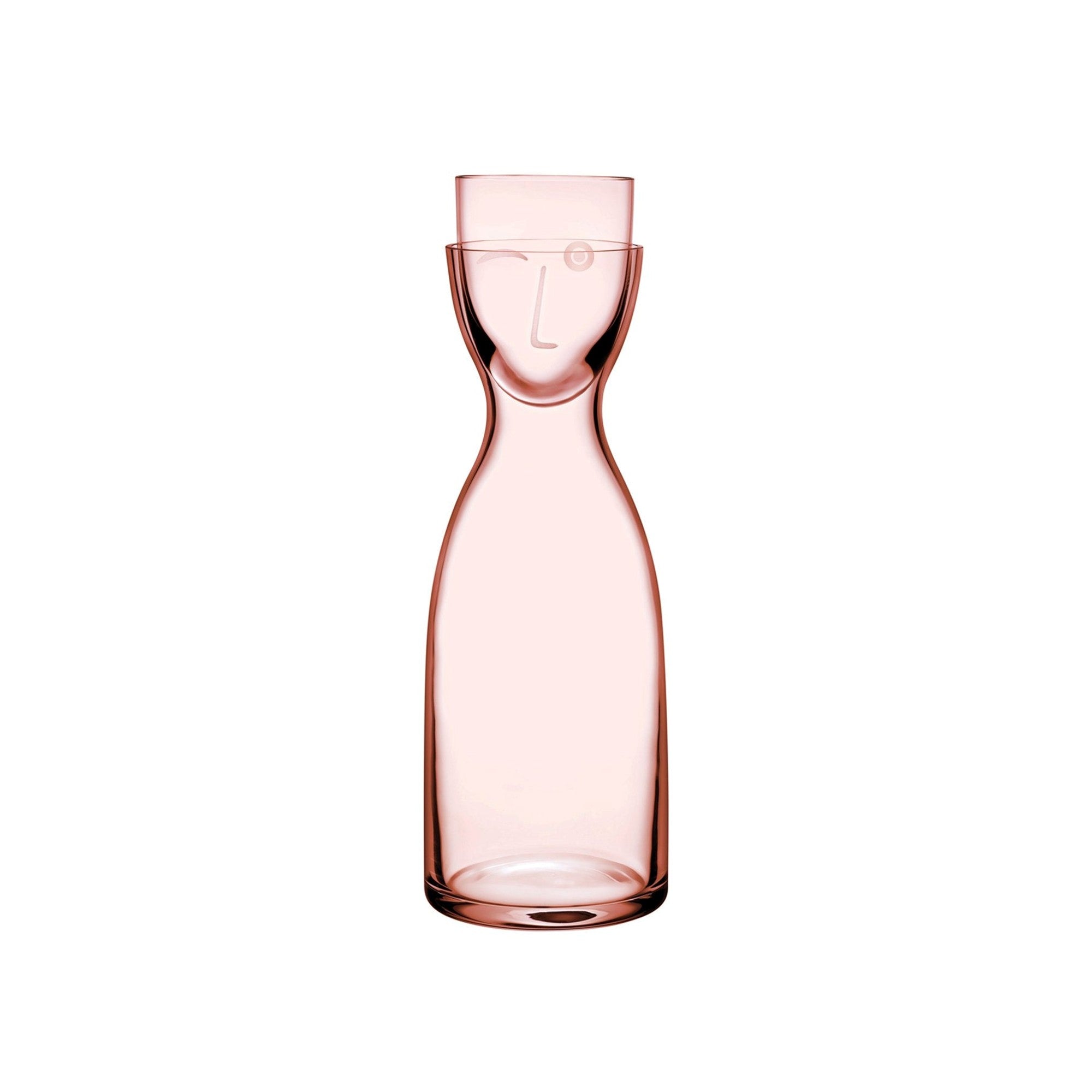 Mr. & Mrs. Night Water Set | Tall Dusty Rose