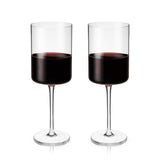 Laurel Crystal Red Wine Glasses Set of 2