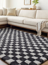 Nicole Handmade Checker Rug