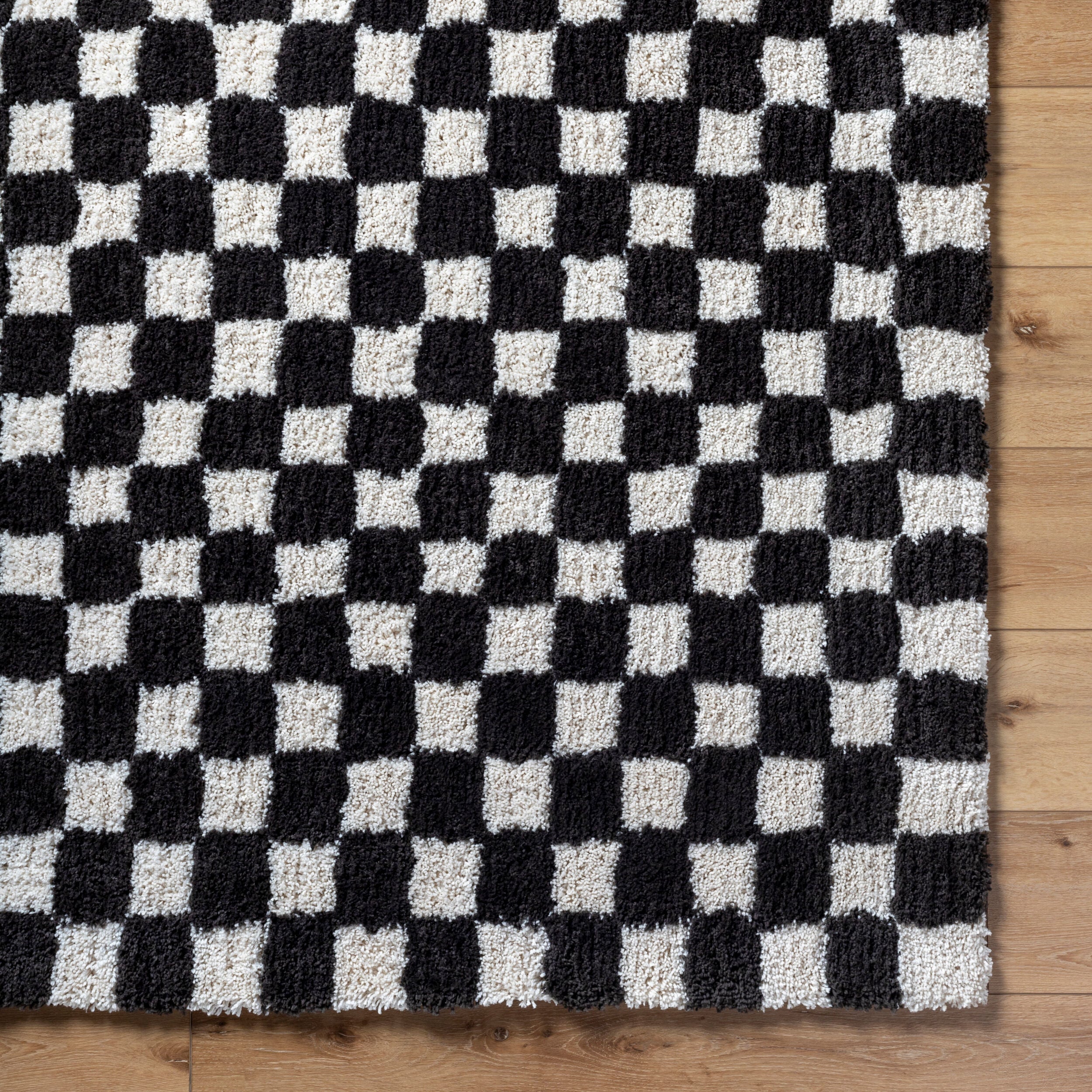 Nicole Handmade Checker Rug