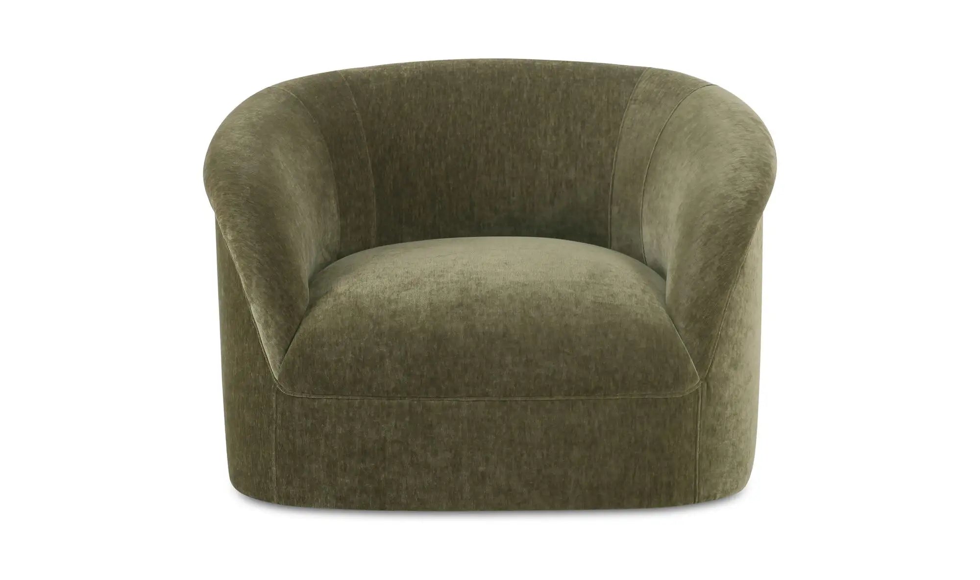 Thora Lounge Chair in Dark Green