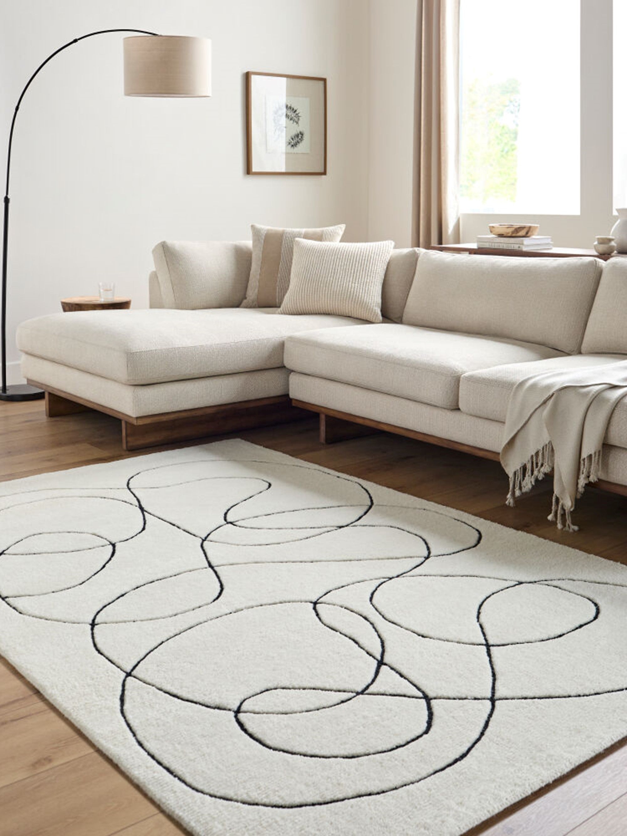 Portobello Handmade Scribble Rug