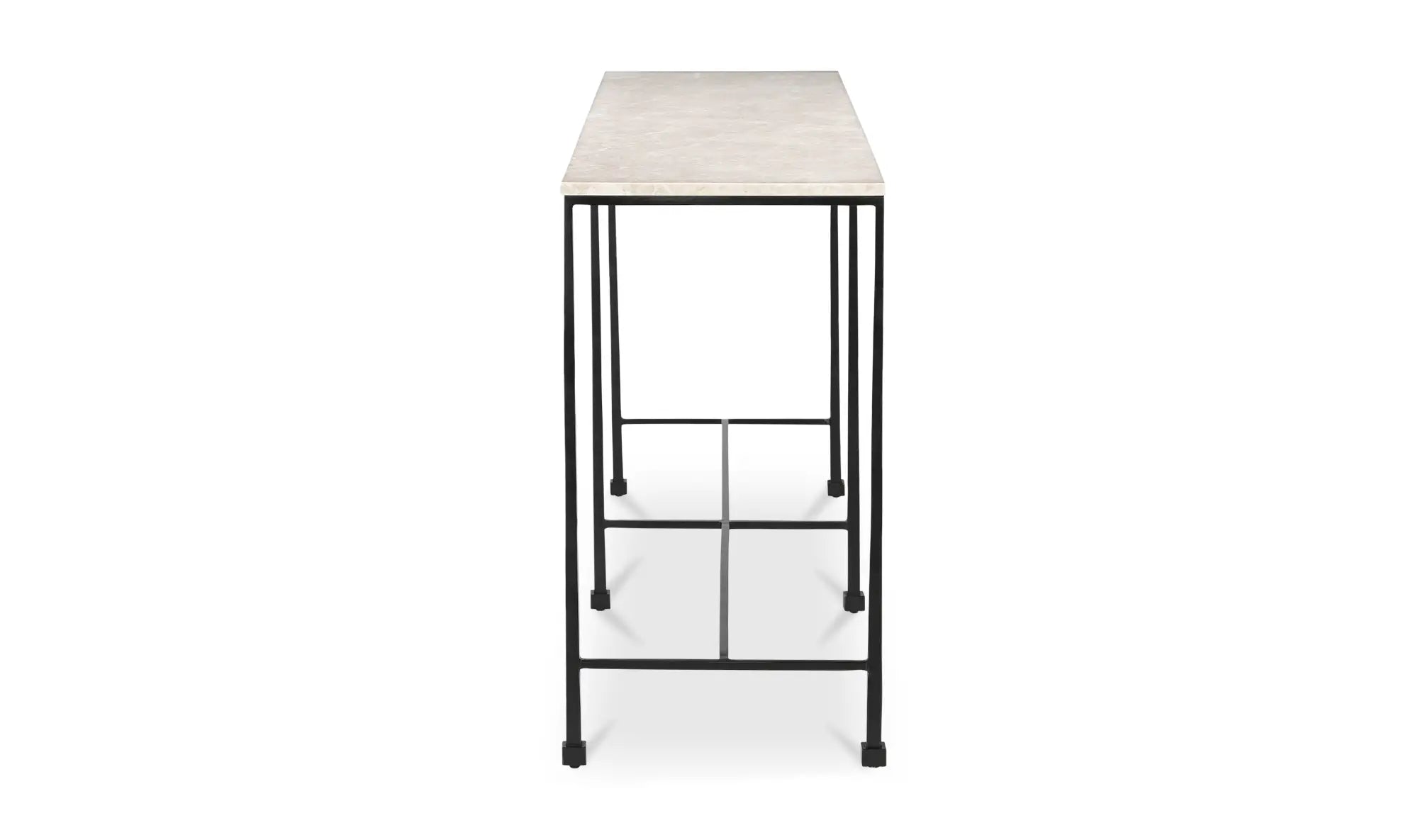 River Console Table Botticino Marble