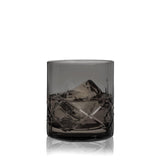 Admiral Crystal Rocks Glasses, Smoke S/2