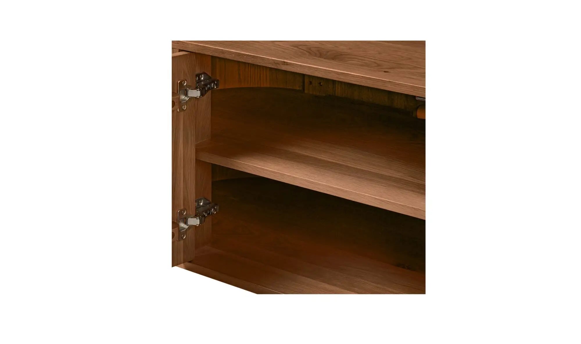 Theo Media Bench in Brown