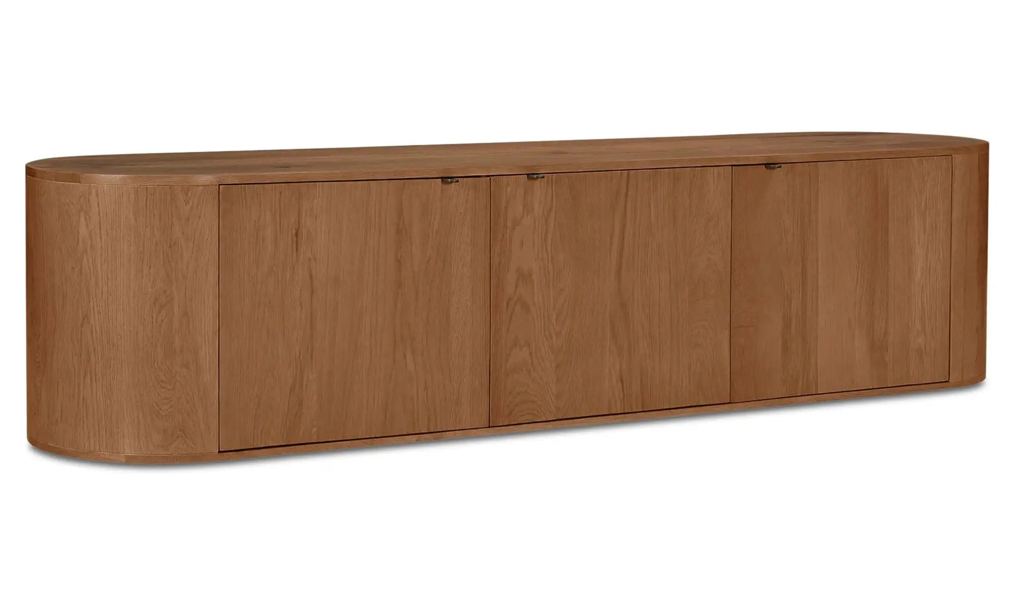 Theo Media Bench in Brown