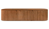 Theo Media Bench in Brown