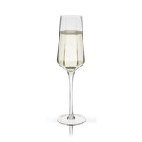 Seneca Diamond Crystal Champagne Flutes, S/2