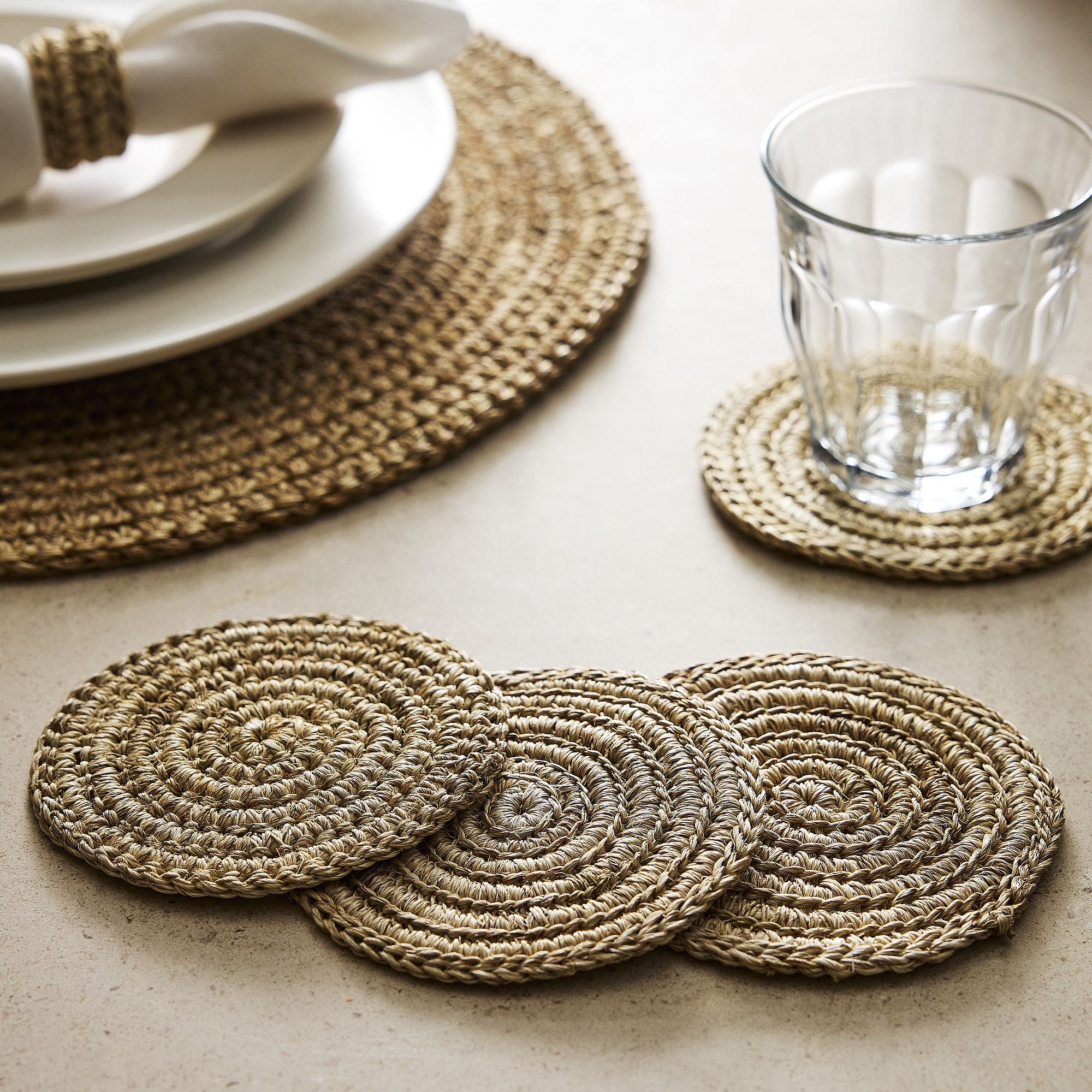 Tallo de Olivo Spiral Coaster (Set of 4)