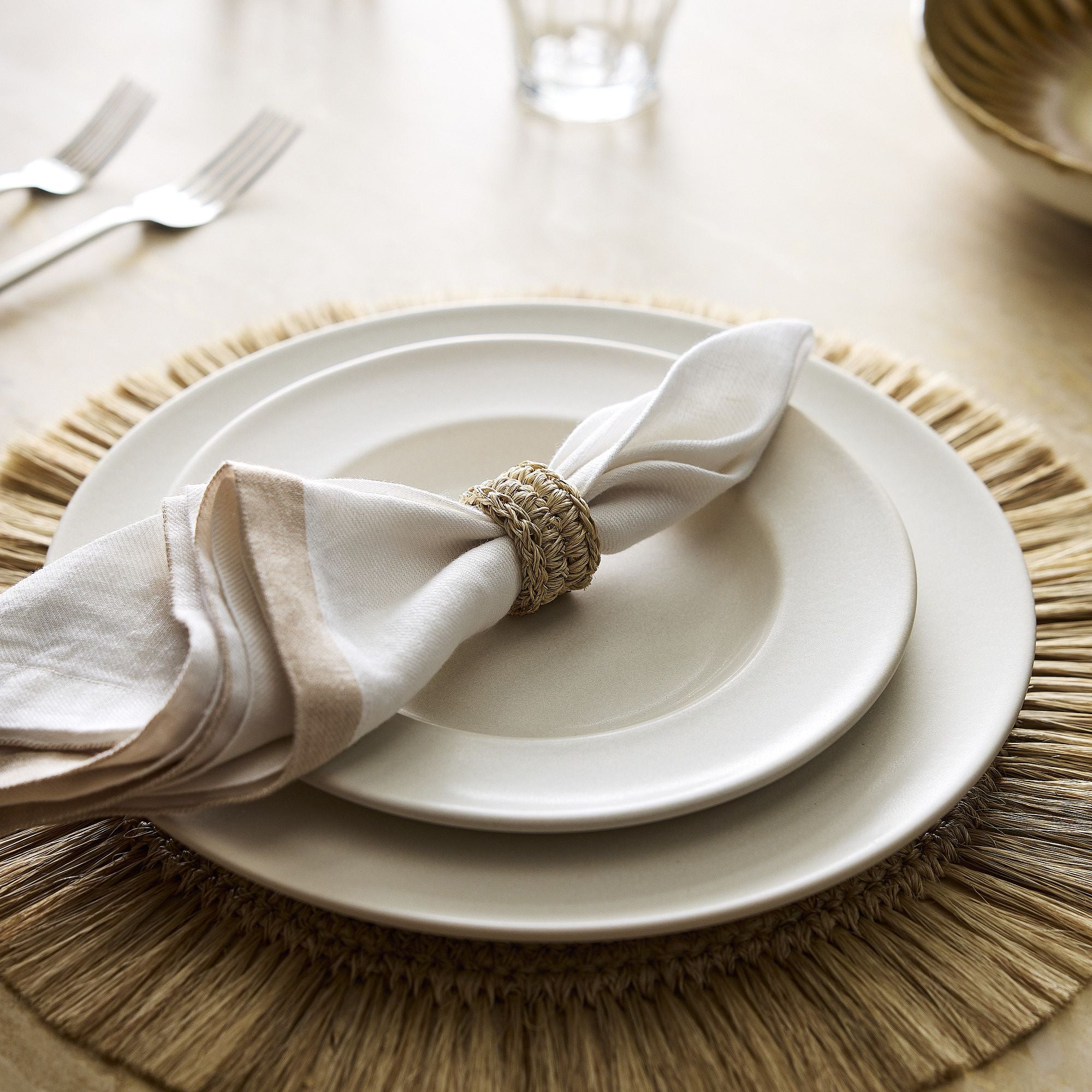 Tallo de Olivo Spiral Napkin Ring (Set of 4)