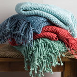 Tibey Throw, Ice Blue