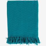 Thelma Zig Zag Throw, Aqua