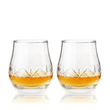 Admiral Crystal Whiskey Heavyweight Glasses, S/2