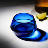 Tequila Copita Glass, Cobalt