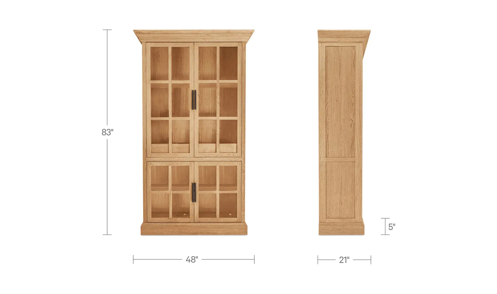 Raymond Tall Cabinet in Natural