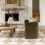 Antho Hand Woven Diamond Rug
