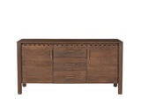 Wiley 3 Drawer Sideboard | Vintage Brown