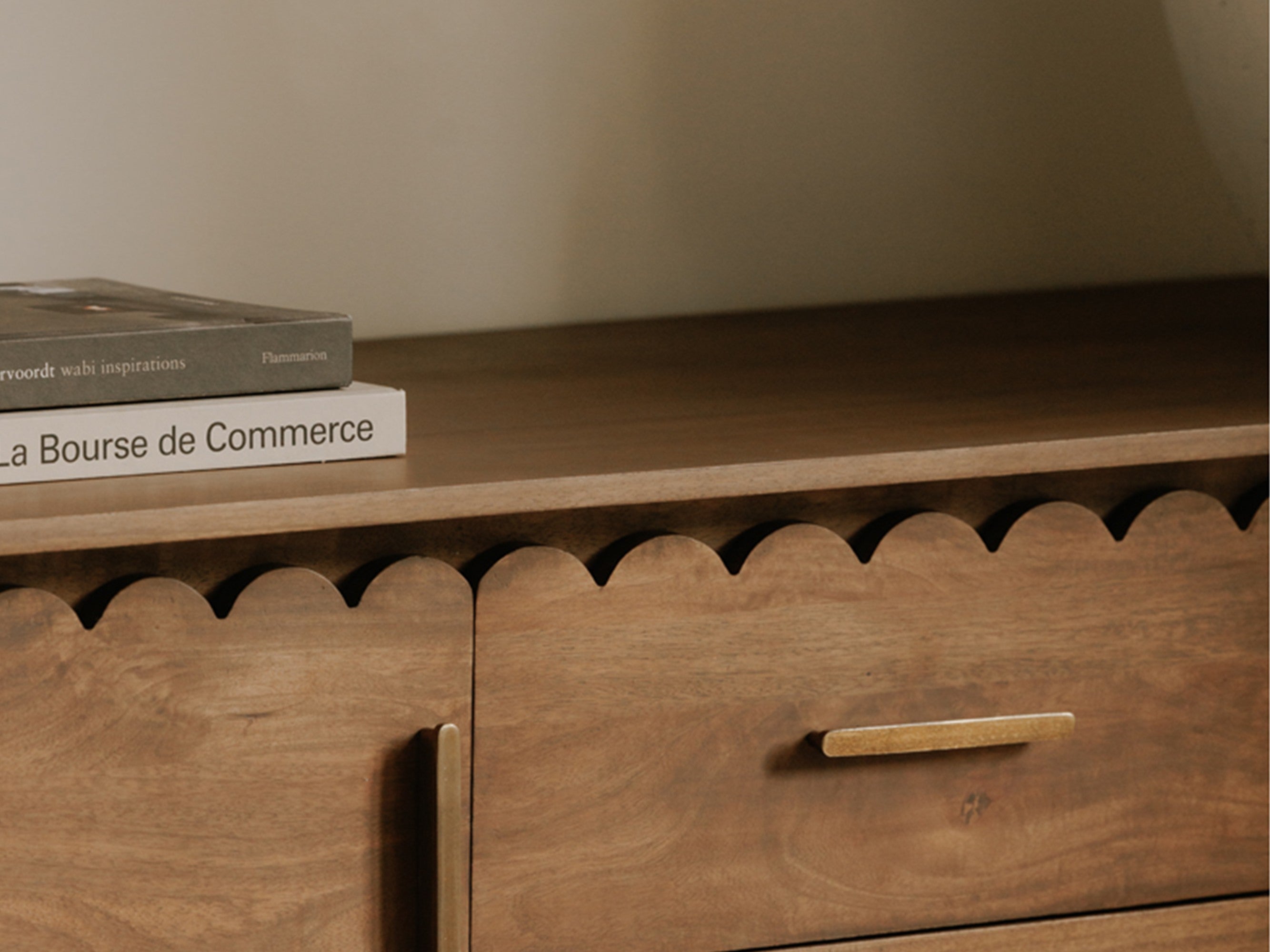 Wiley 3 Drawer Sideboard | Vintage Brown