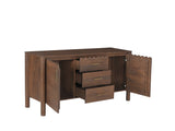 Wiley 3 Drawer Sideboard | Vintage Brown