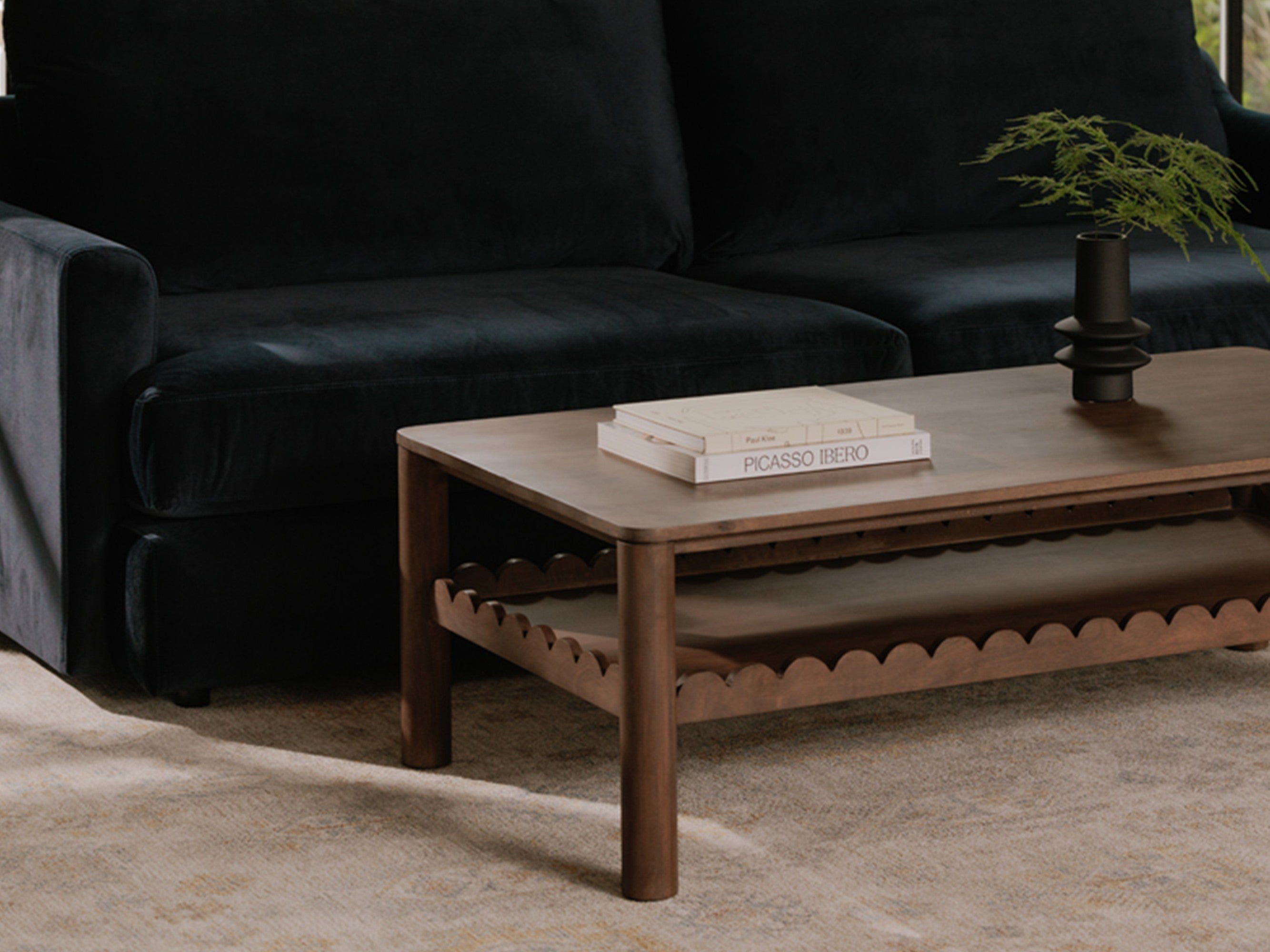 Wiley Coffee Table | Vintage Brown
