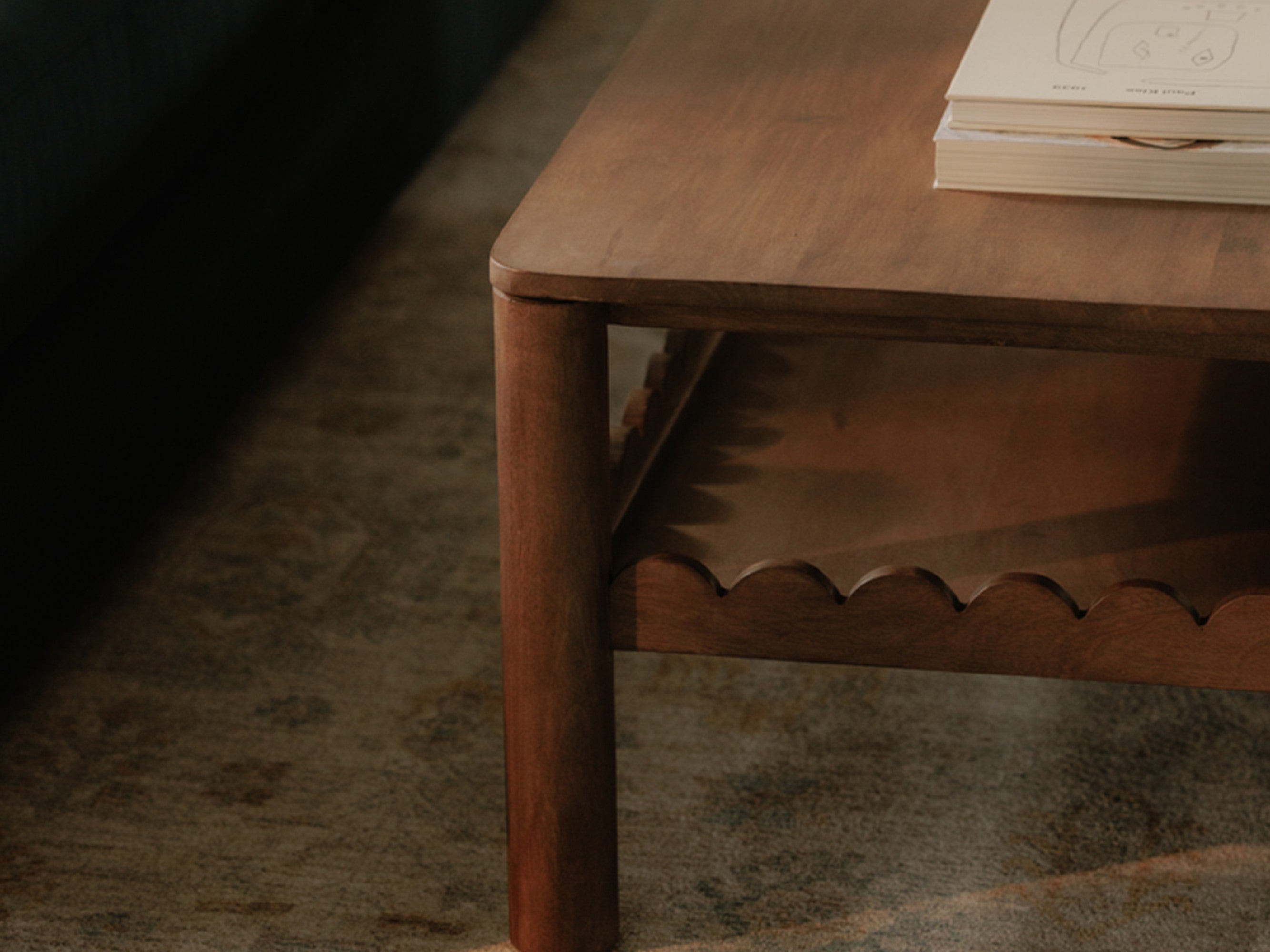 Wiley Coffee Table | Vintage Brown