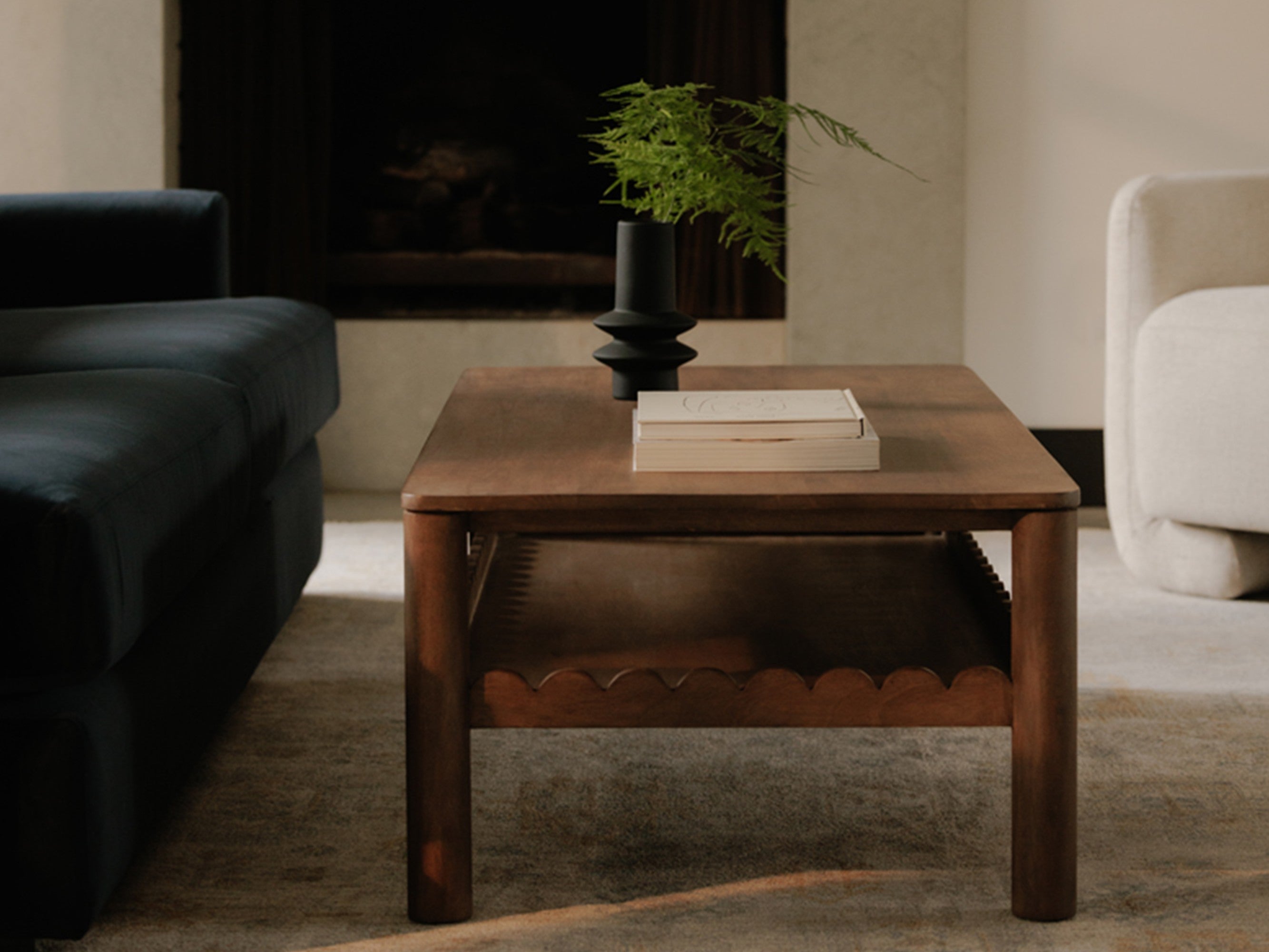 Wiley Coffee Table | Vintage Brown