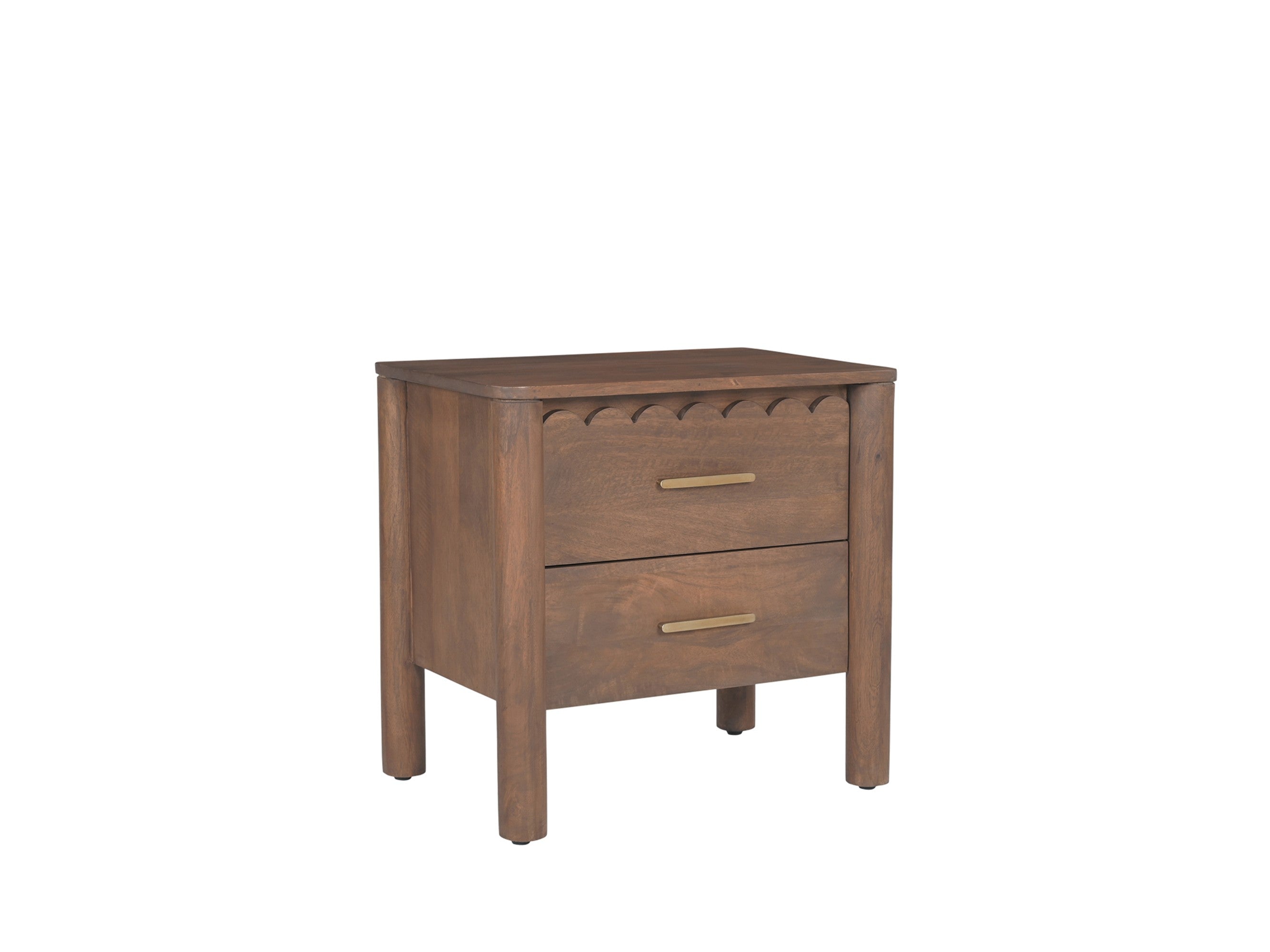Wiley 4 Nightstand | Vintage Brown