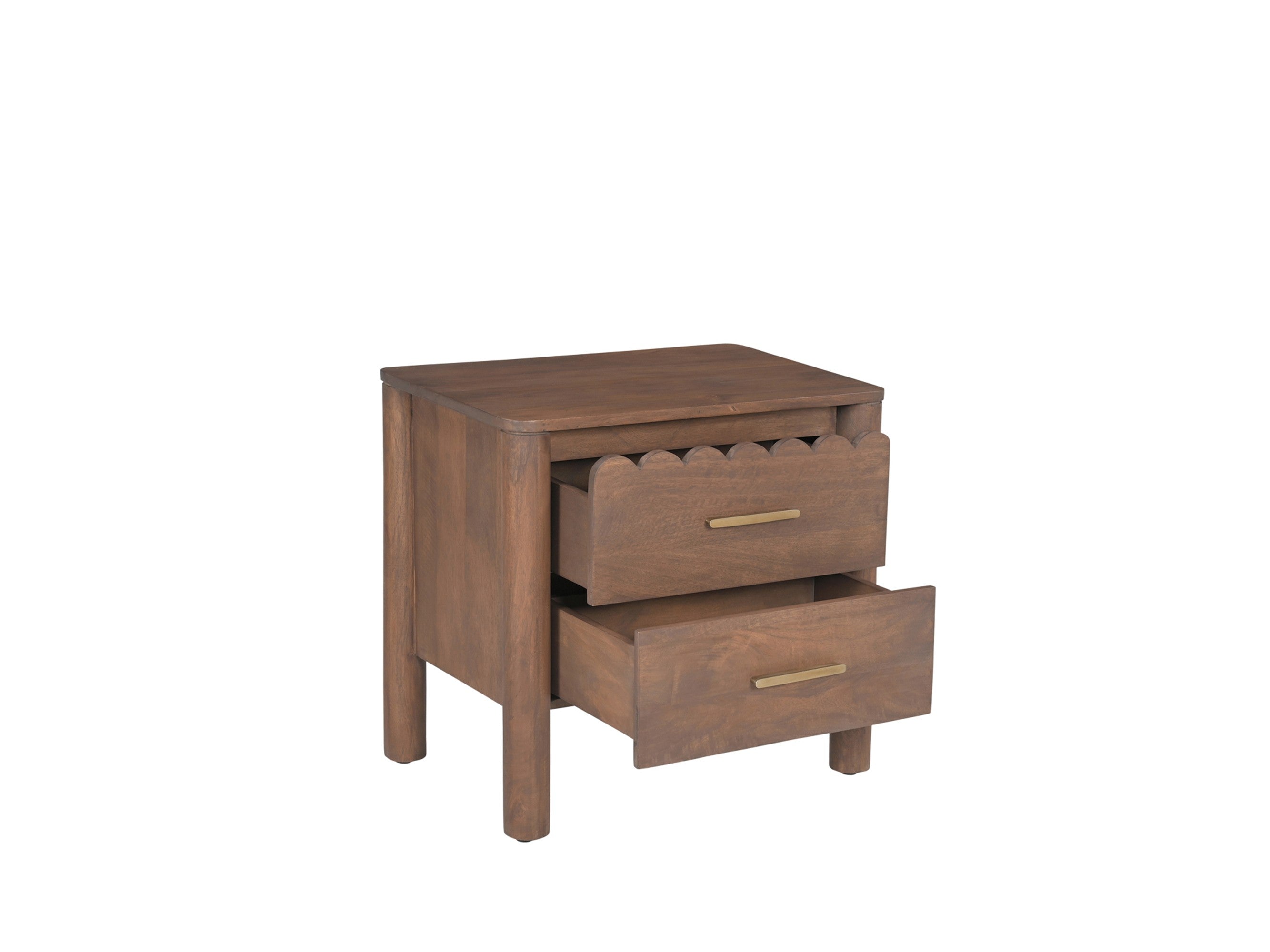 Wiley 4 Nightstand | Vintage Brown