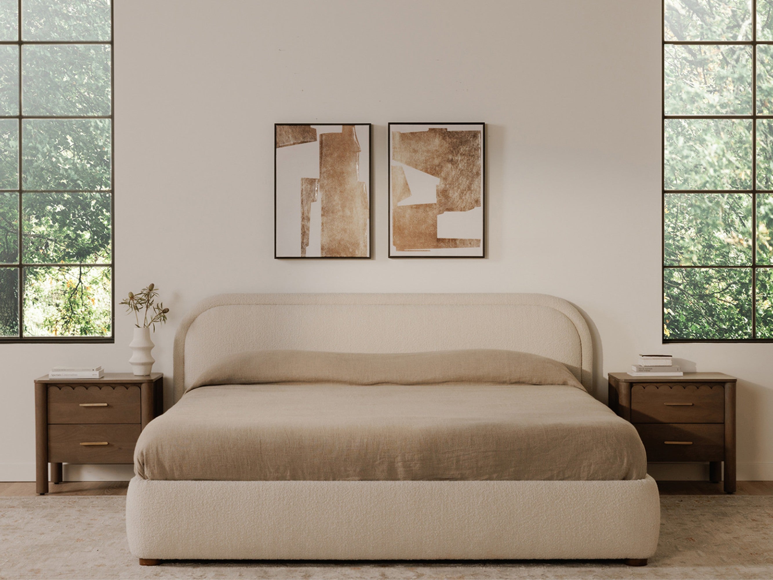 Wiley 4 Nightstand | Vintage Brown