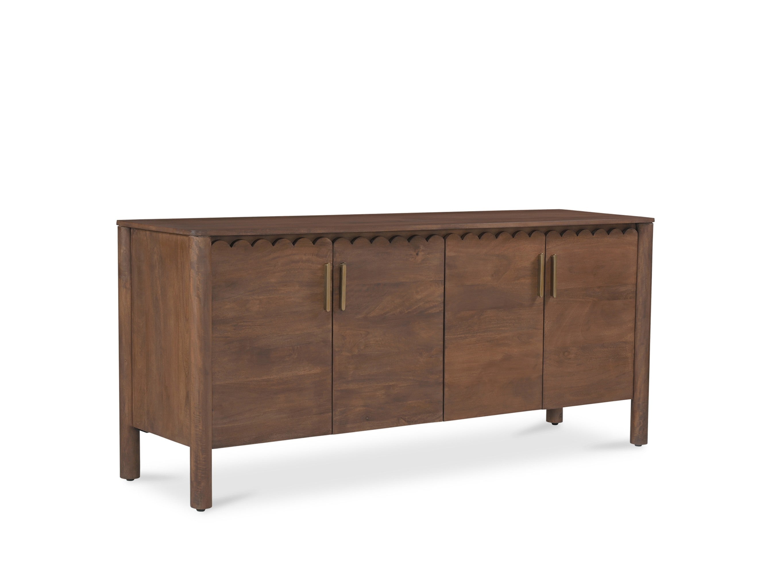 Wiley 4 Door Sideboard | Vintage Brown