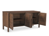 Wiley 4 Door Sideboard | Vintage Brown