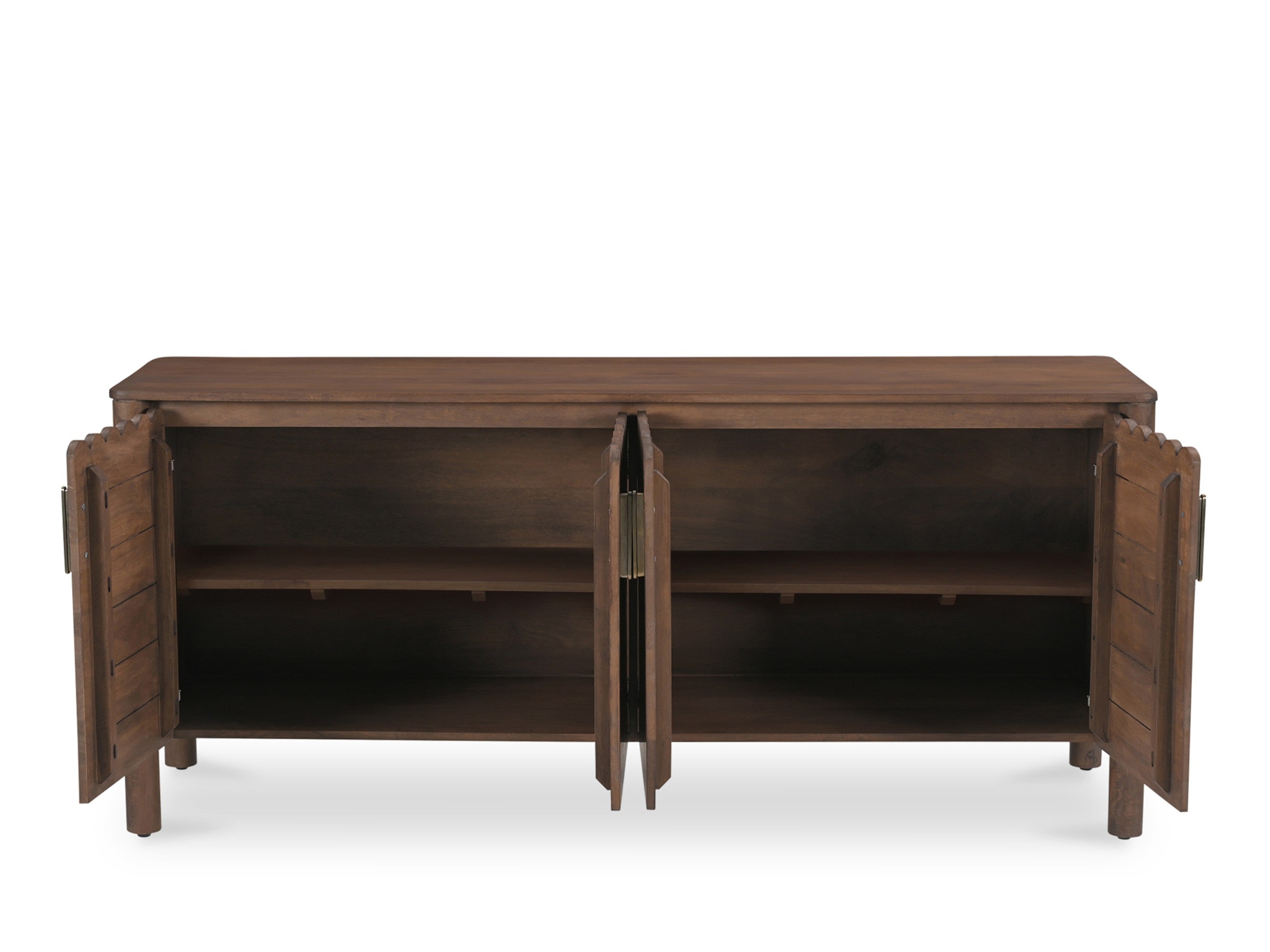 Wiley 4 Door Sideboard | Vintage Brown