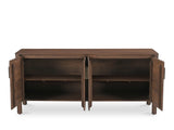 Wiley 4 Door Sideboard | Vintage Brown