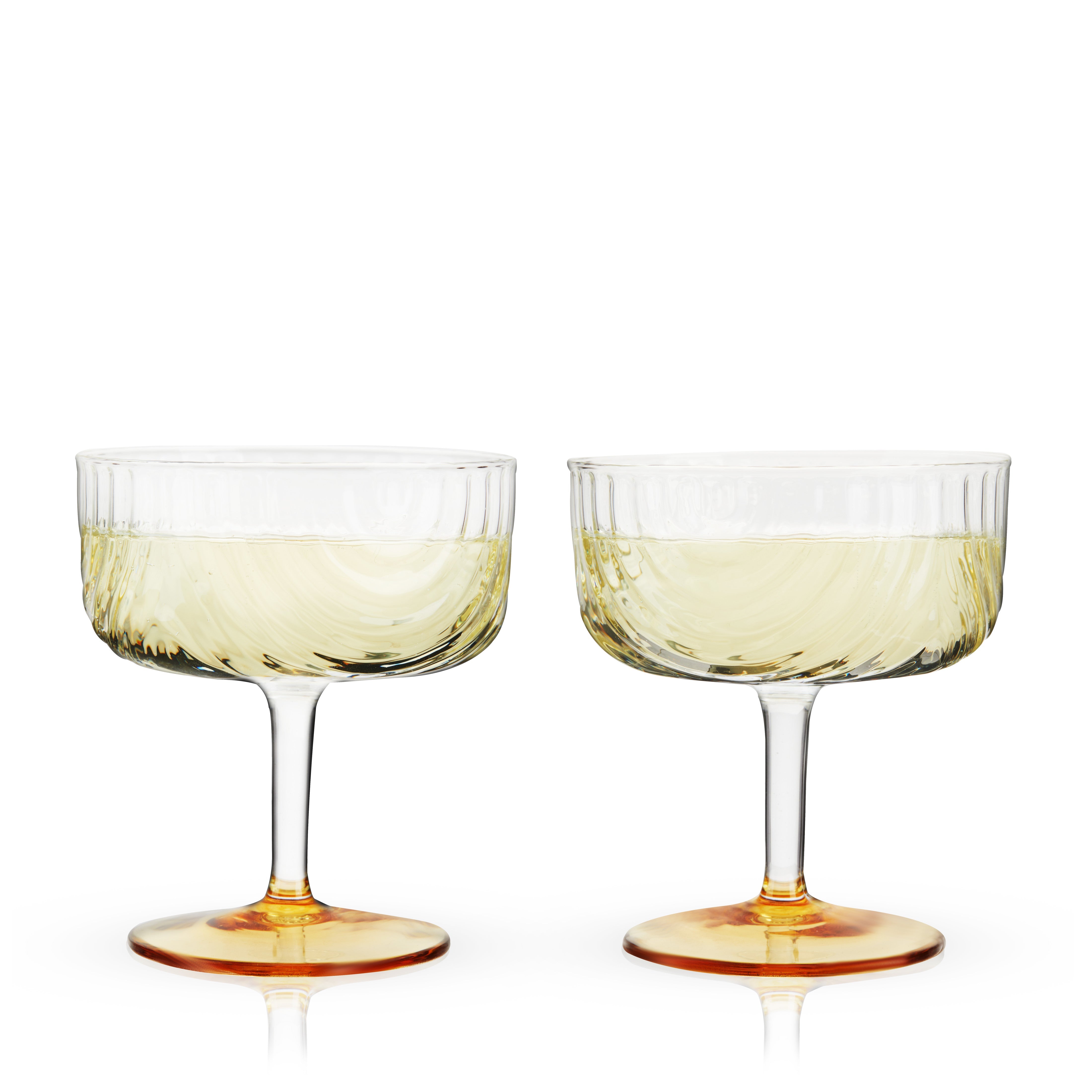 Gatsby Coupe Glasses, S/2