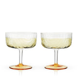 Gatsby Coupe Glasses, S/2