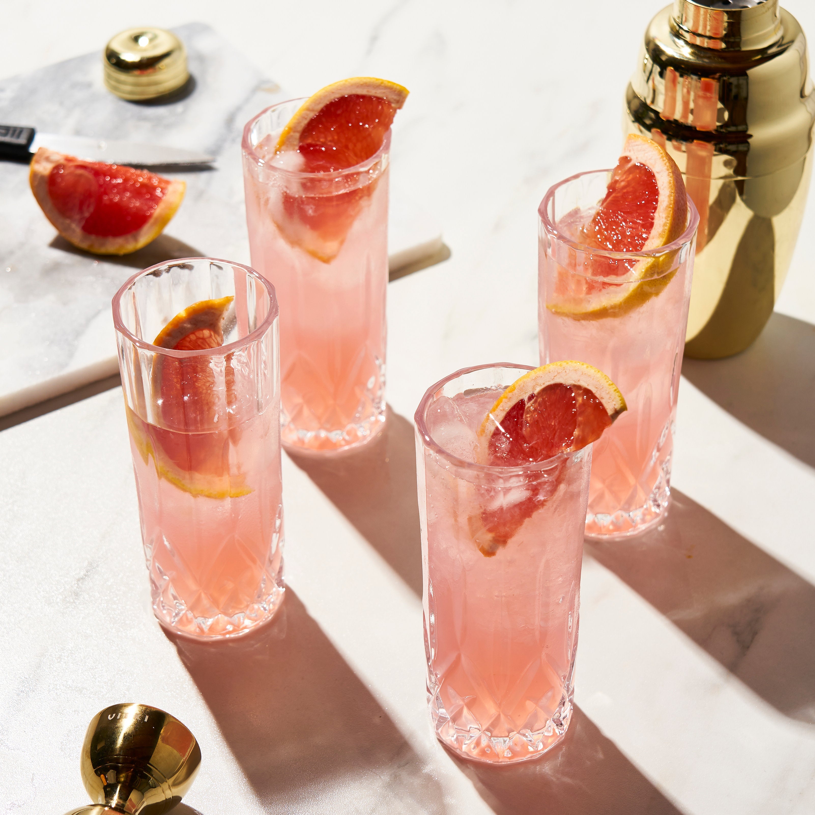 Admiral Highball Glasses, S/4