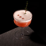 Beau Crystal Cocktail Coupes, S/2