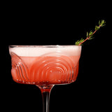 Beau Crystal Cocktail Coupes, S/2