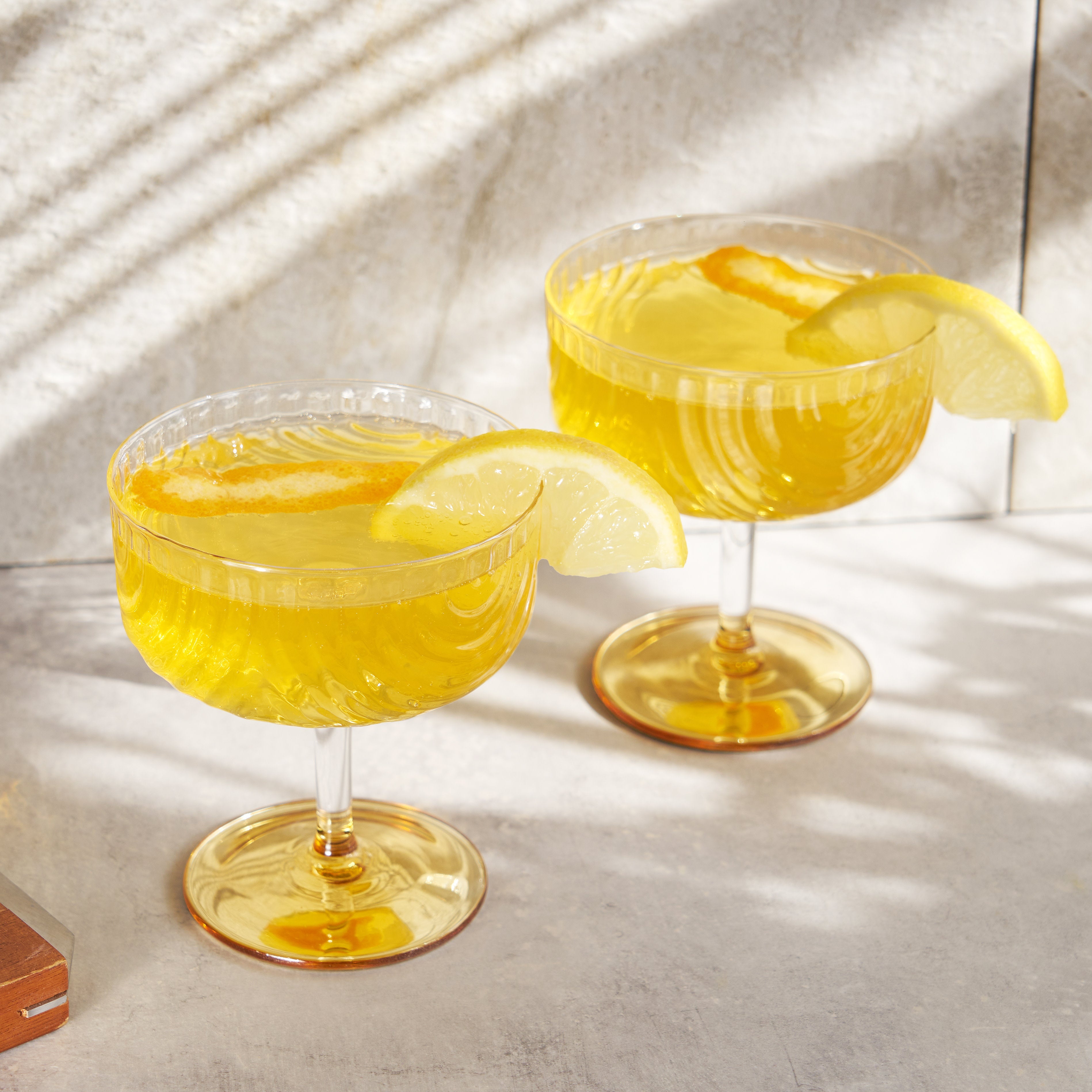 Gatsby Coupe Glasses, S/2